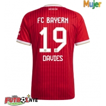 Camiseta Bayern Munich Alphonso Davies #19 Primera Equipación para mujer 2026-27 manga corta